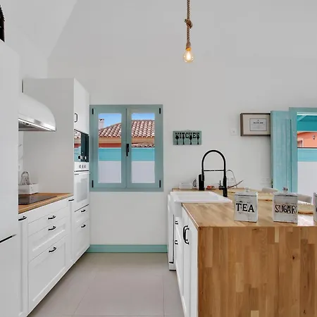 Orange Light With Private Pool Villa Corralejo