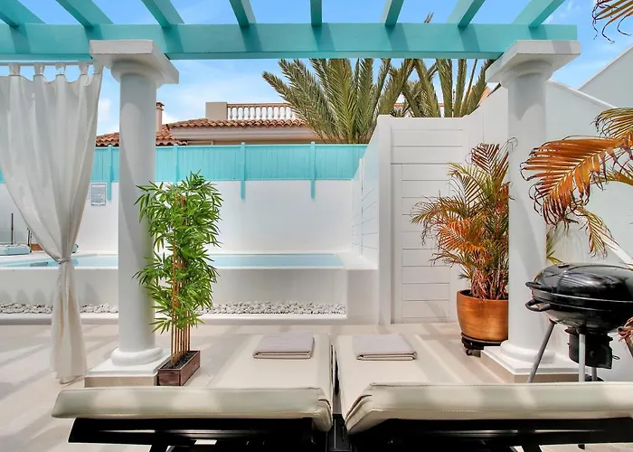 Orange Light With Private Pool