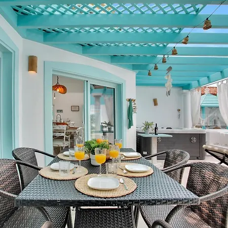 Orange Light With Private Pool Villa Corralejo