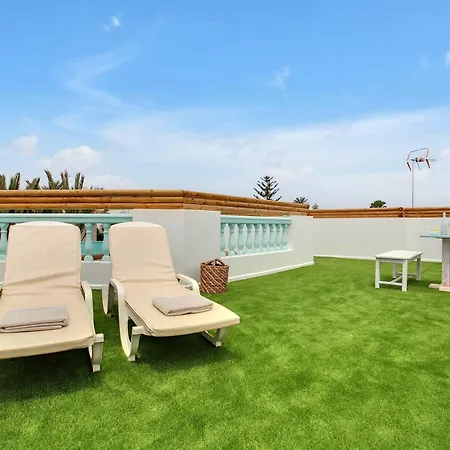 Orange Light With Private Pool * Corralejo